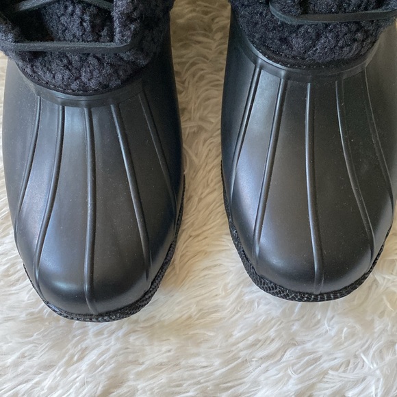 New Quilted rain winter Boots Sz 8.5 - Picture 10 of 12